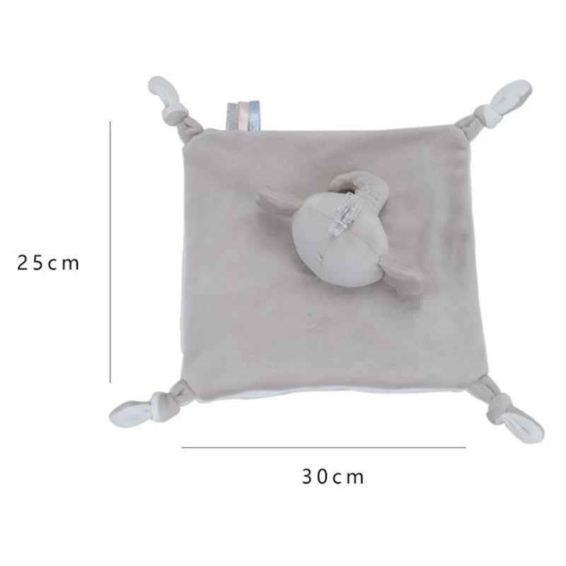 1 Pc Baby Animal Rabbit Plush Security Blanket & Comforter