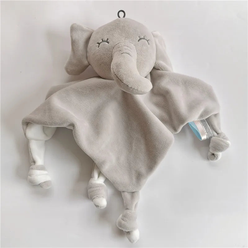 1 Pc Baby Animal Rabbit Plush Security Blanket & Comforter