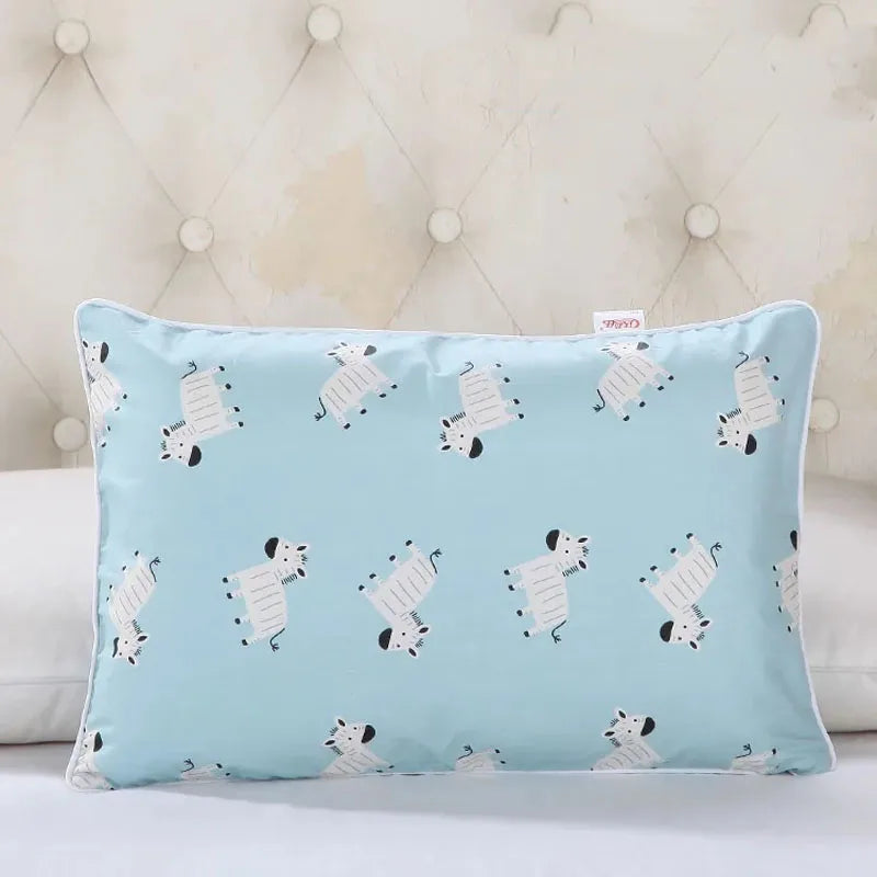 Baby Cartoon Pillowcase - Breathable, Soft, Cotton, 22x34cm