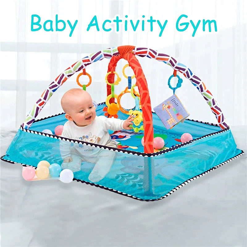 Multifunctional Baby Fitness & Crawling Game Mat