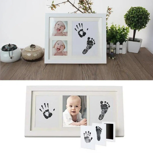 Inkless Baby Handprint & Footprint Kit - Safe, Non-Toxic, Keepsake for Newborns