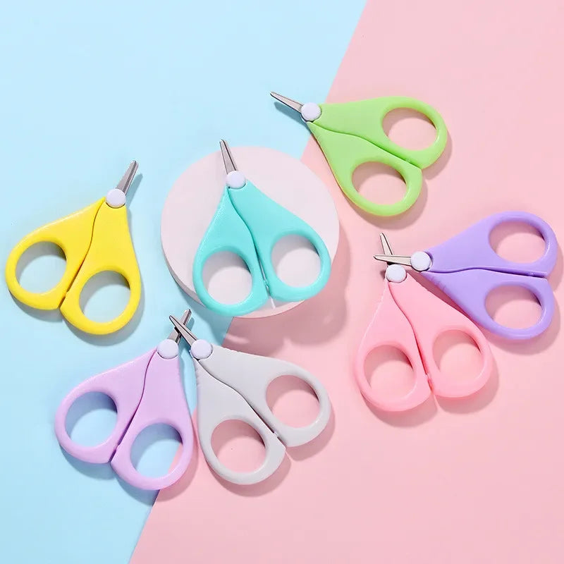 Stainless Steel Baby Nail Scissors - Safe & Easy for Newborns