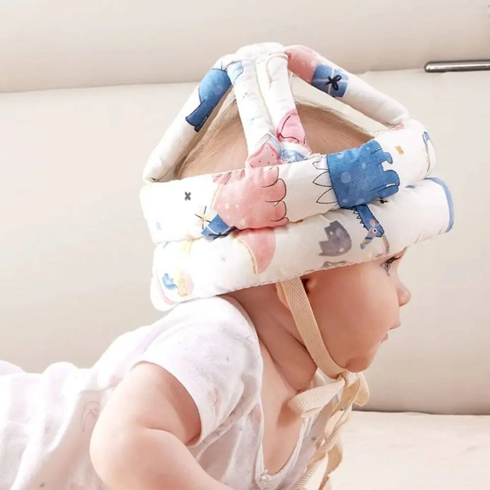 Adjustable Baby Safety Helmet for Head Protection