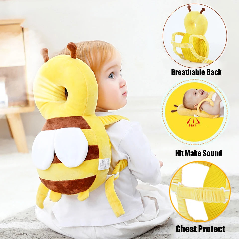 Baby Head Back Protector Pillow - Anti-Fall Cushion