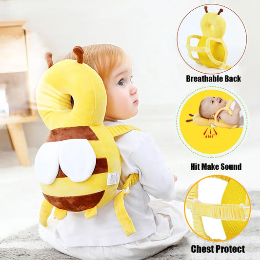 Baby Head Back Protector Pillow - Anti-Fall Cushion