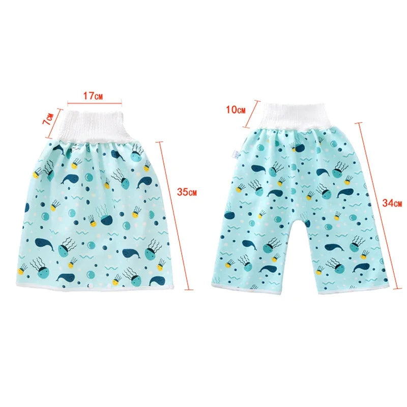 Waterproof Baby Diaper Skirt for Potty Training