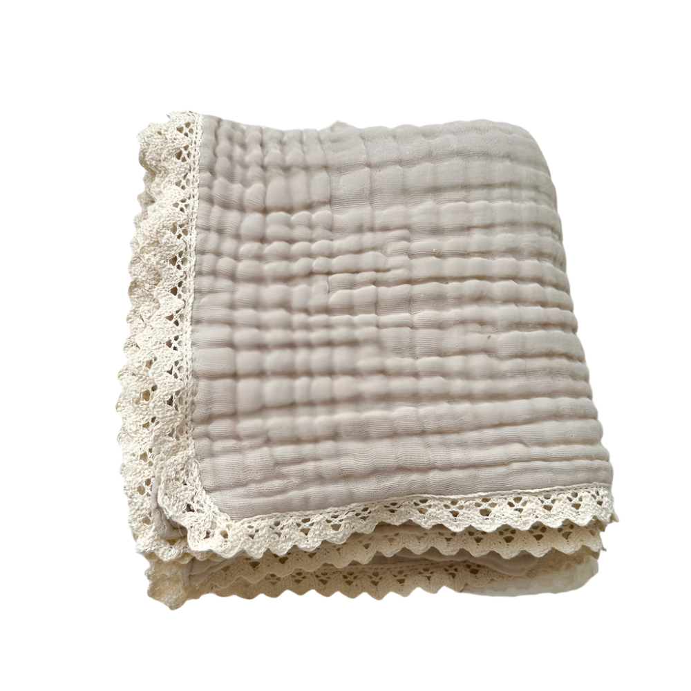 1 Pc 6 Layers Muslin Organic Cotton Baby Blanket