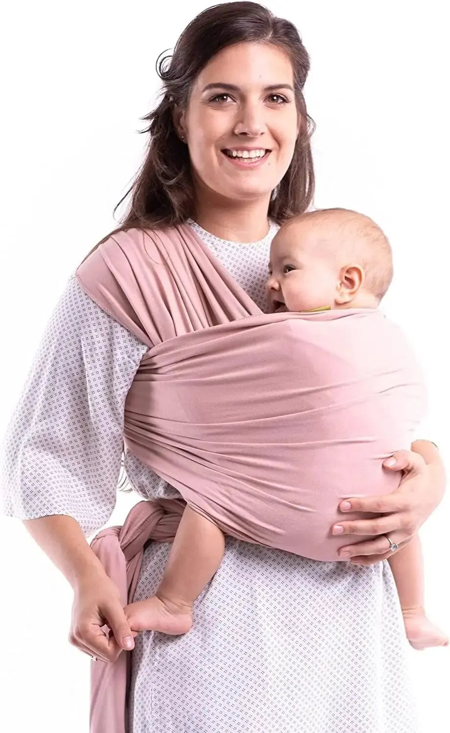 Stretchy Cotton Baby Wrap Carrier for Newborn to Toddler