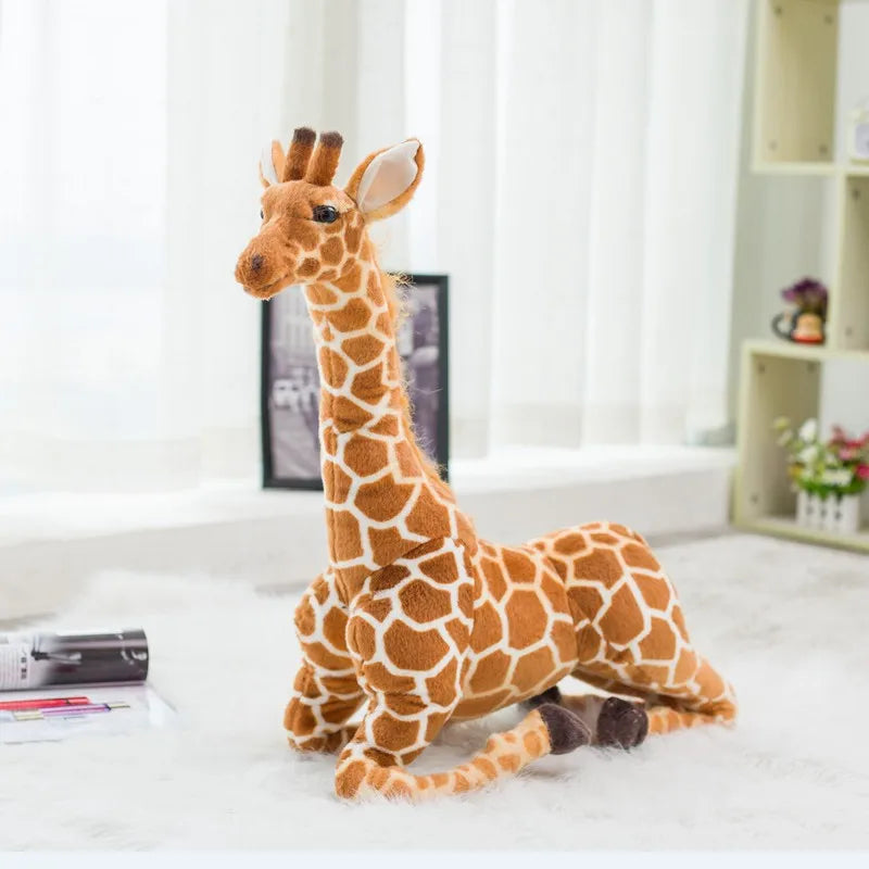 Giant Giraffe Plush Toy - Cute & Soft Stuffed Animal Doll for Kids