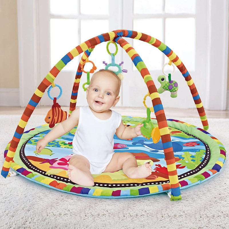 Educational Fitness Play Mat for Babies and Kids