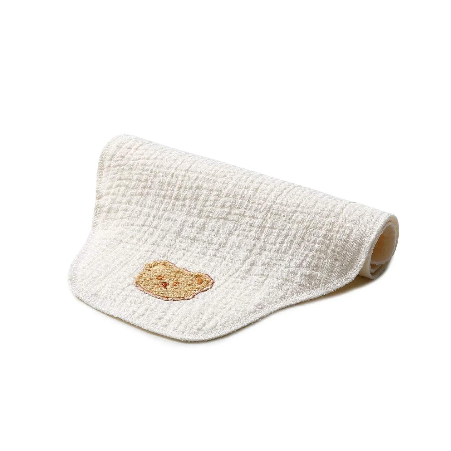 4-Layer Cotton Baby Sweat Towel & Wash Cloth