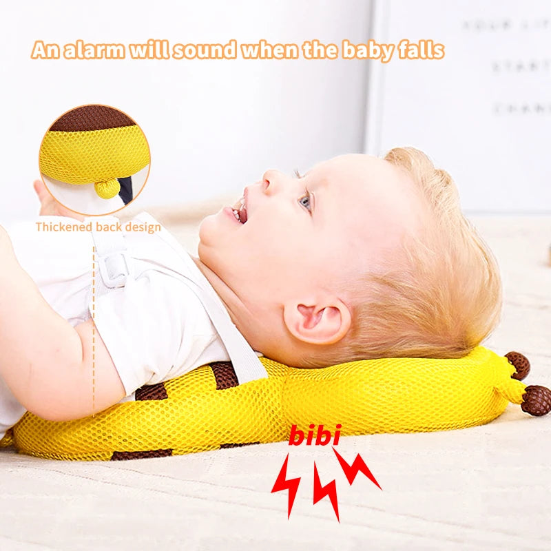 Baby Head Back Protector Pillow - Anti-Fall Cushion