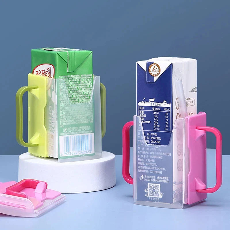 Adjustable Juice and Milk Box Holder for Toddlers