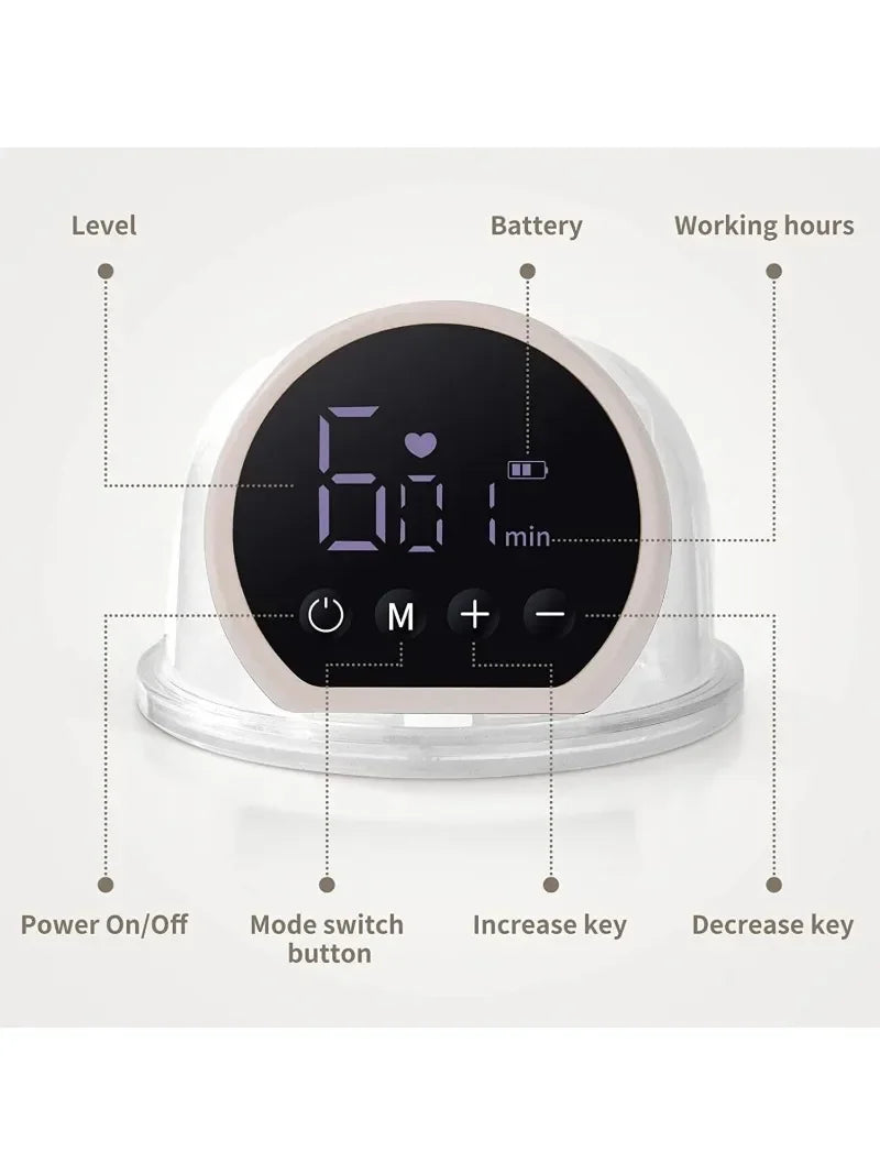 Electric Breast Milk Pump with 3 Modes & 9 Levels