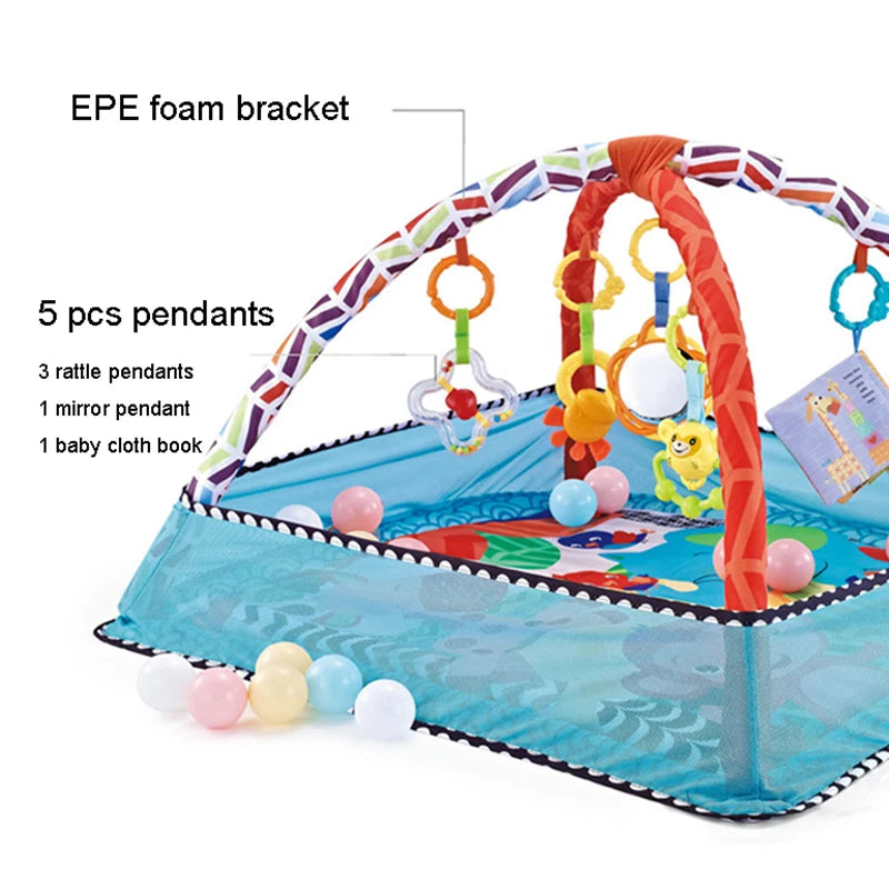 Educational Fitness Play Mat for Babies and Kids