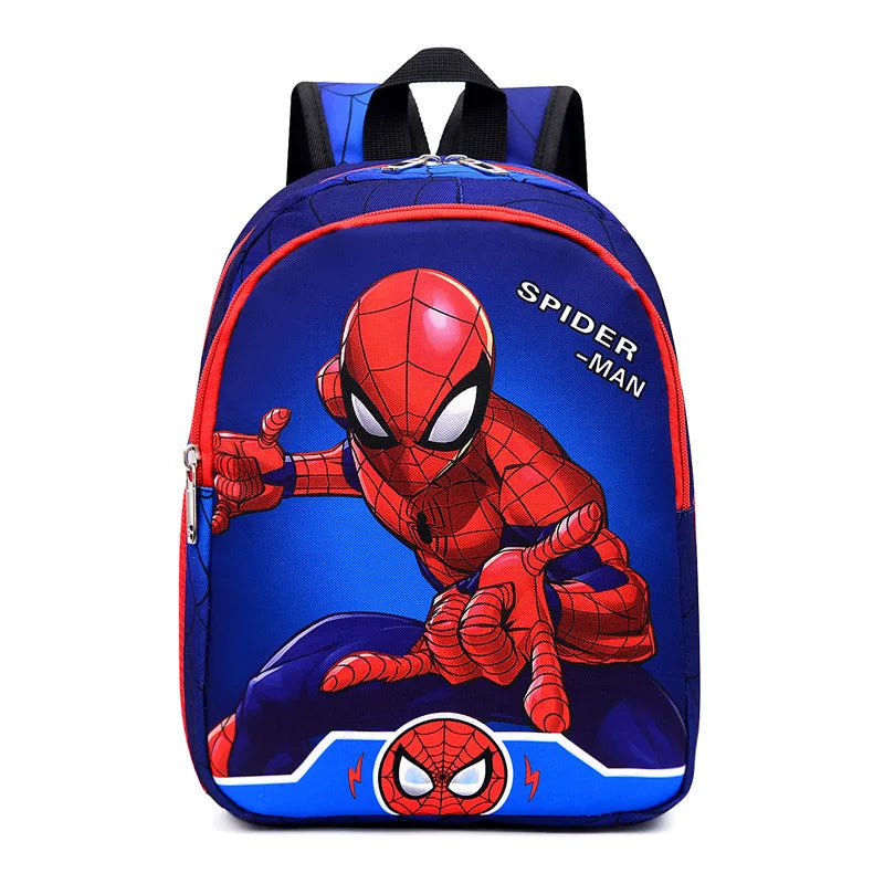 Disney Marvel Bags Spider Man Iron Man Backpack Children Cartoon Captain America Kindergarten School Bag For Boys Schoolbag Gift