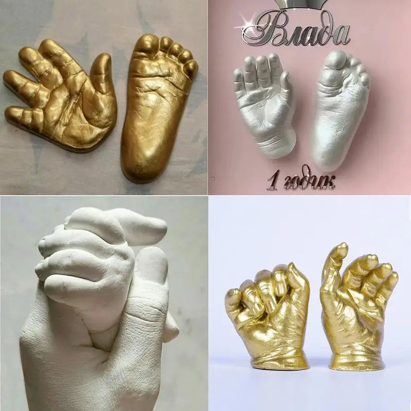 DIY 3D Keepsake Hand Casting Kit for Couples & Babies