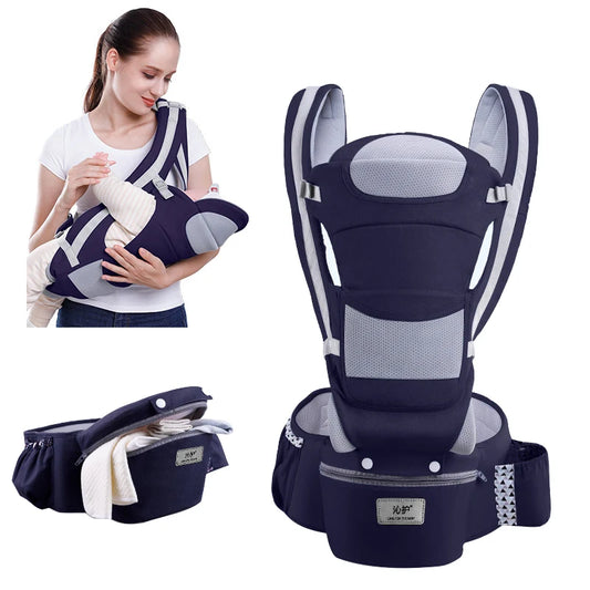 Ergonomic Baby Carrier Backpack with Hipseat