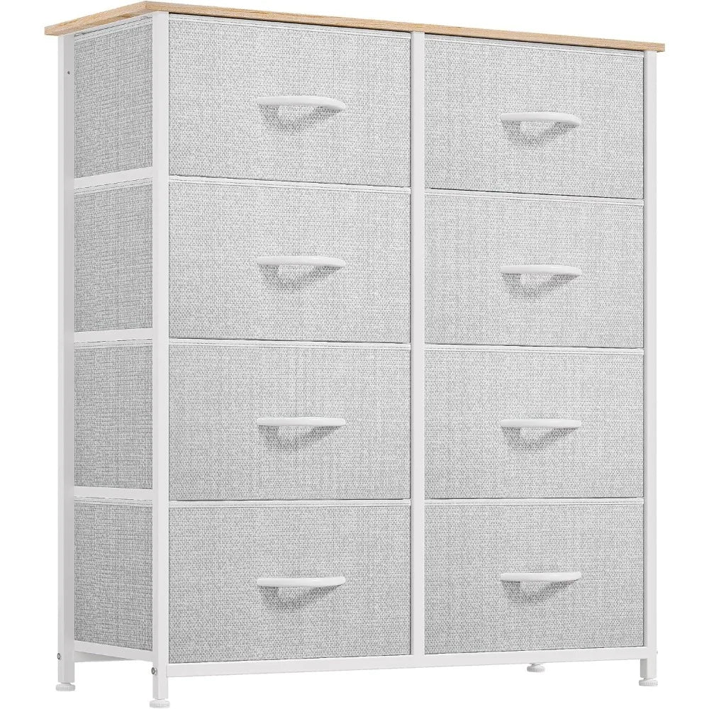 8-Drawer Fabric Storage Tower Organizer