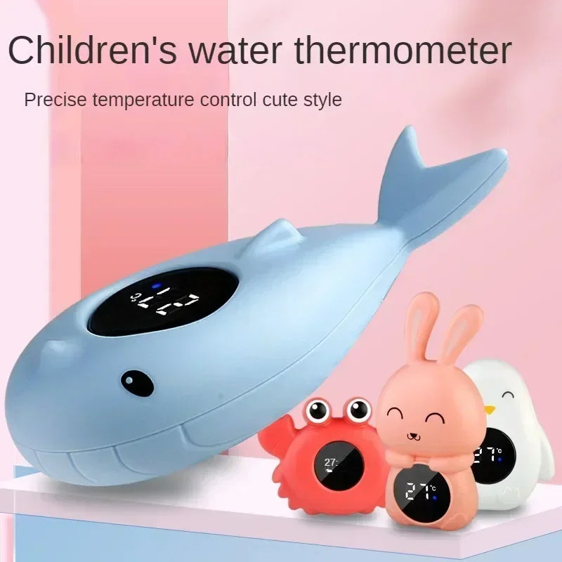 Floating Digital Baby Bath Thermometer with Cartoon Design