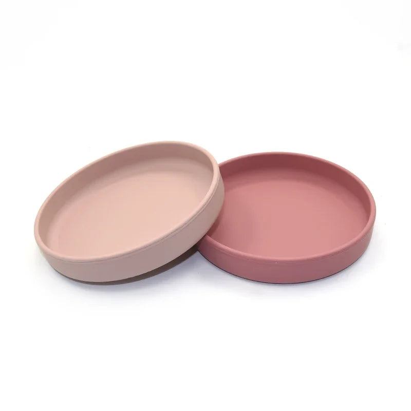 Eco-Friendly Silicone Baby Plate Bowl