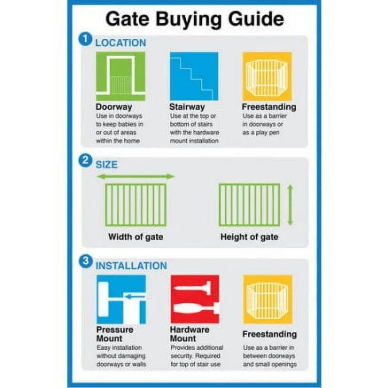 Evenflo Tall & Wide Adjustable Baby Gate