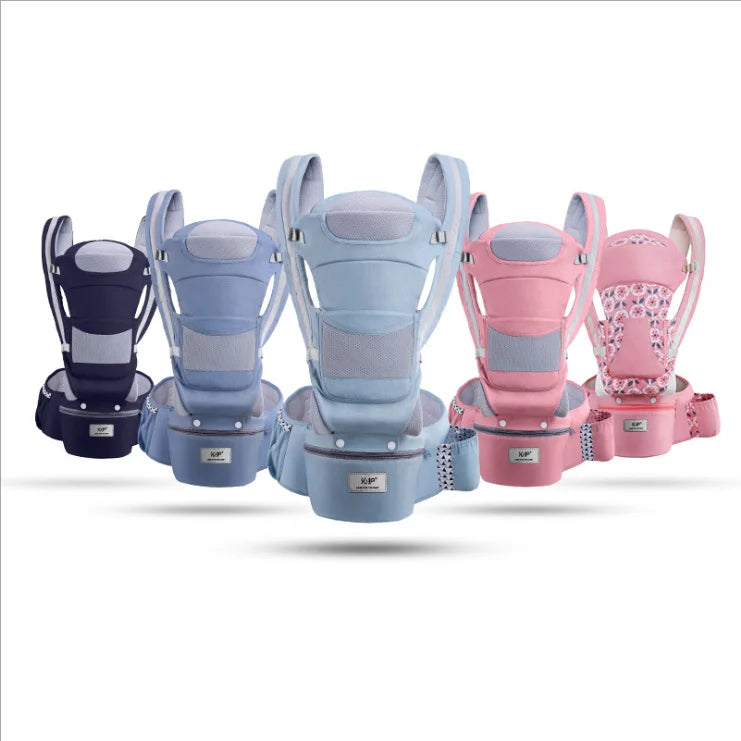 Ergonomic Baby Carrier with Hipseat for 0-36 Months