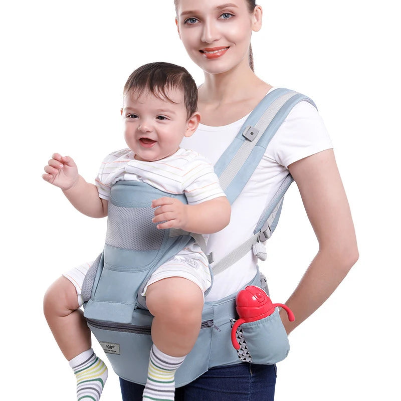 Ergonomic Baby Carrier Backpack with Hipseat