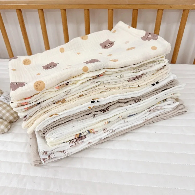 100% Cotton Baby Swaddle Wrap - Newborn Sleeping Blanket (0-6 Months)