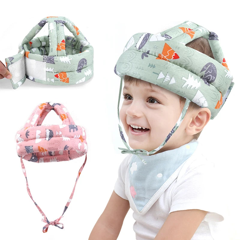 Adjustable Baby Safety Helmet with Head Protection