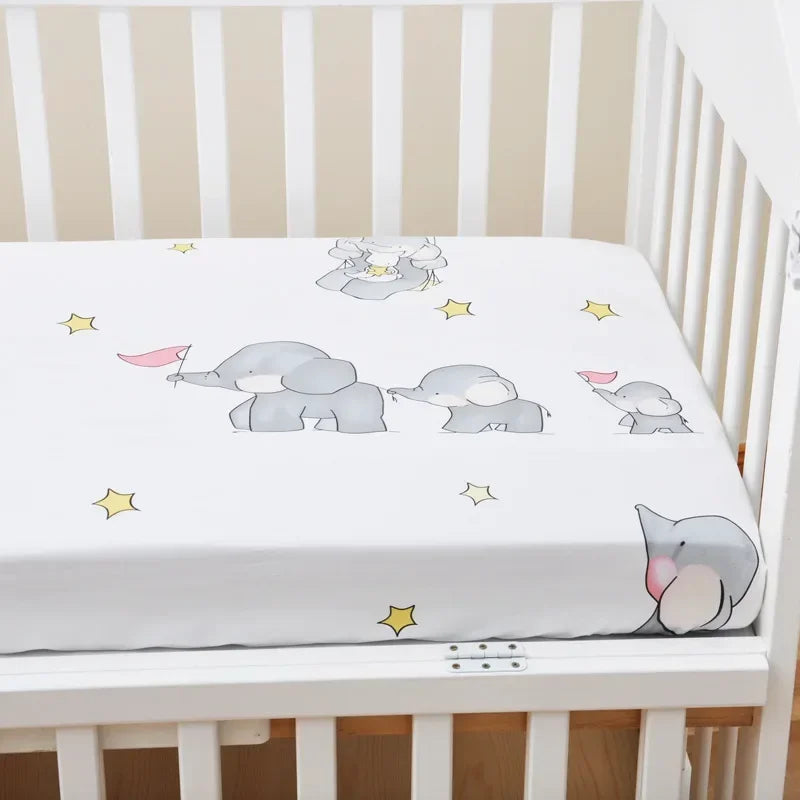 100% Cotton Baby Fitted Sheet & Bedding Set