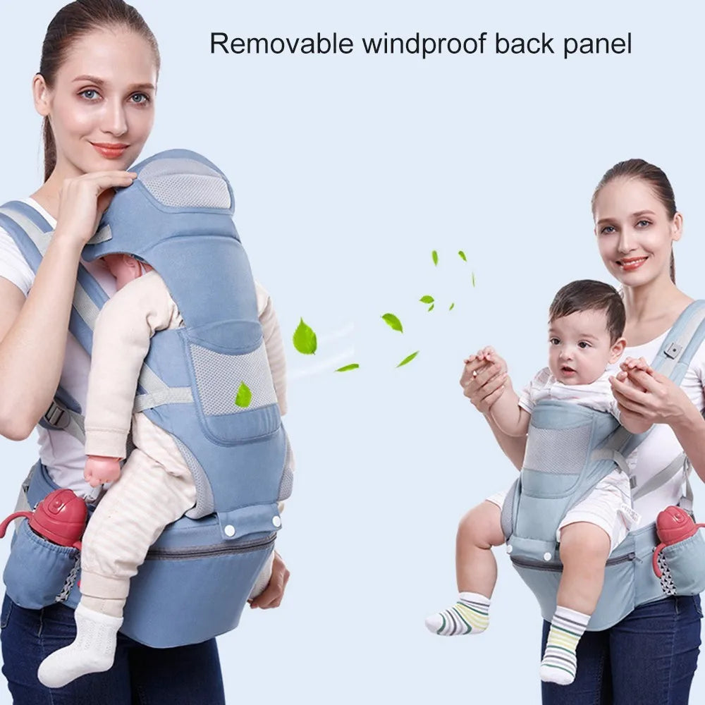 Ergonomic Baby Carrier Backpack with Hipseat