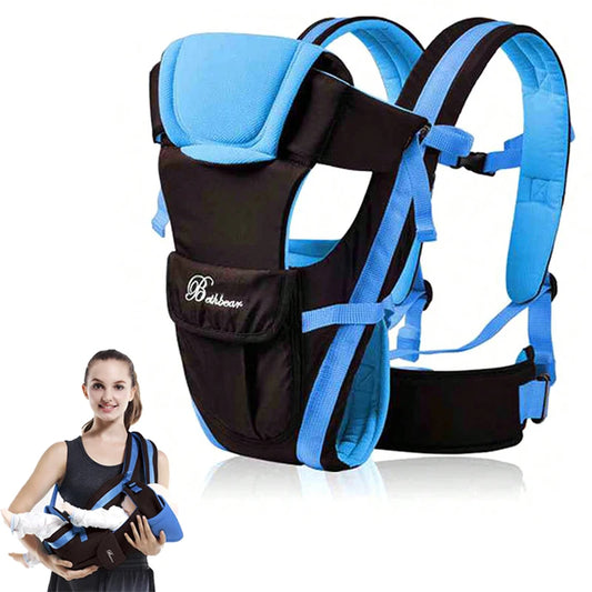 Ergonomic Baby Carrier with Hip Seat & Sling