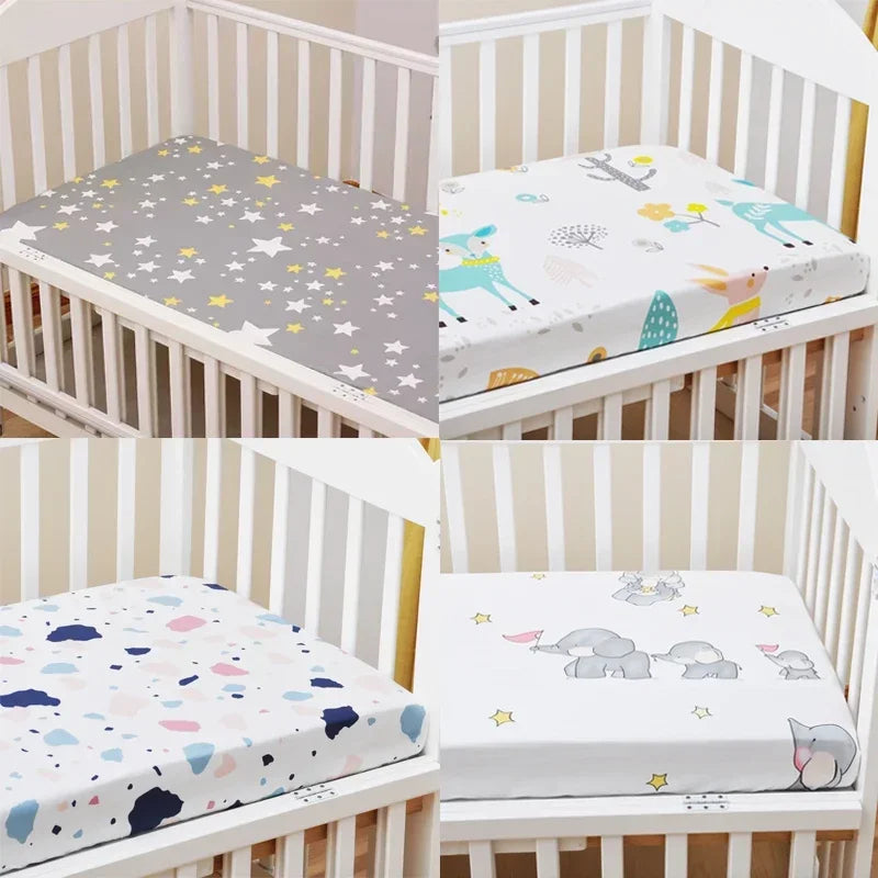 100% Cotton Baby Fitted Sheet & Bedding Set