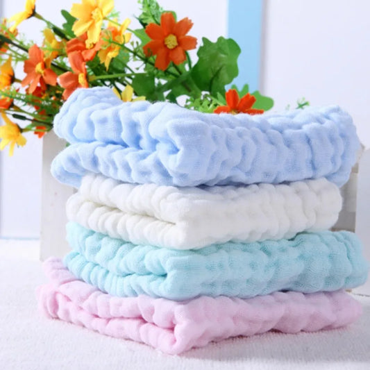 Soft Cotton Baby Bathing Towel & Washcloth Set