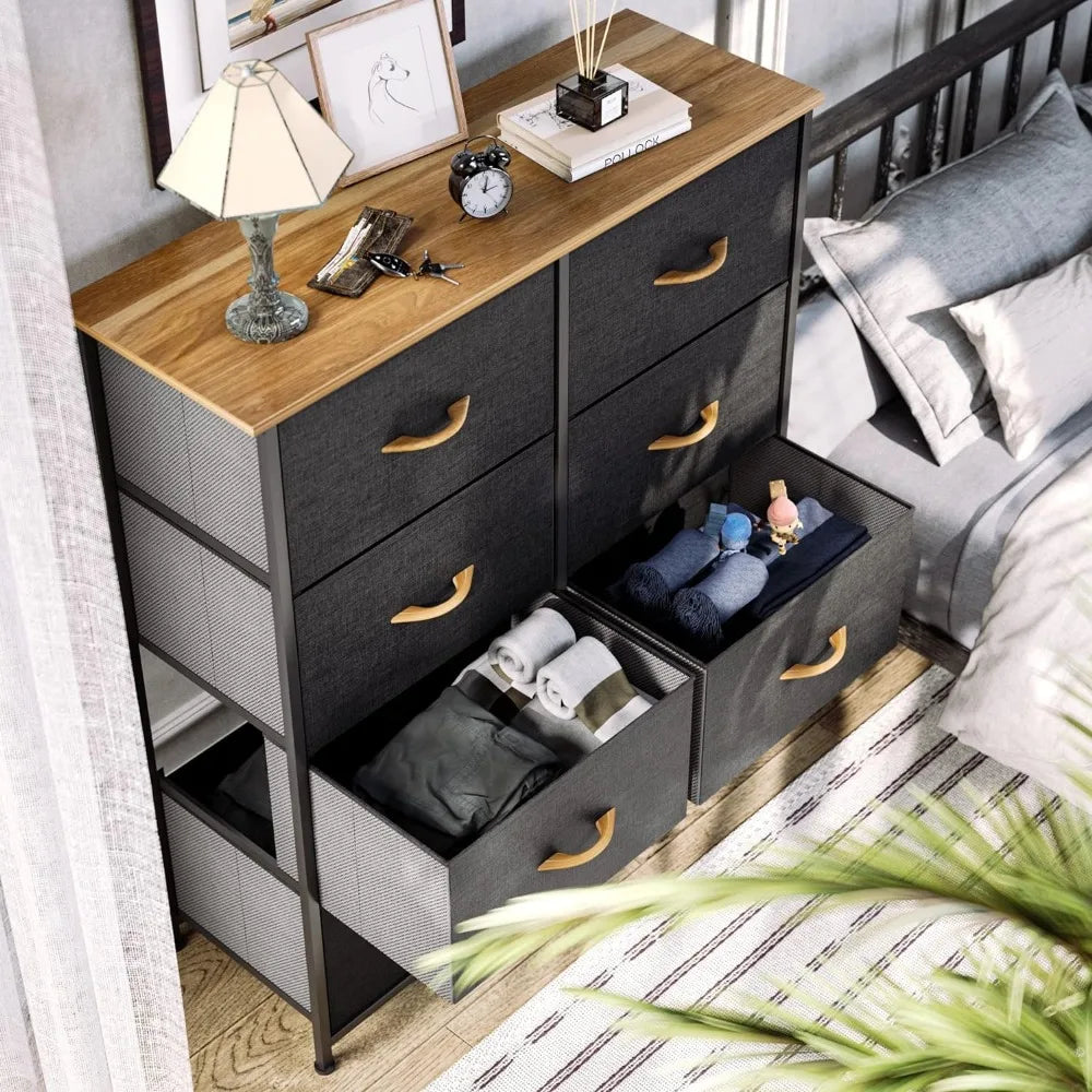 8-Drawer Fabric Storage Tower Organizer