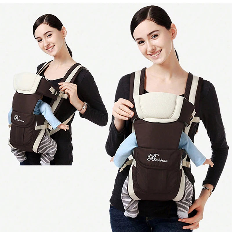 Ergonomic Baby Carrier with Hip Seat & Sling