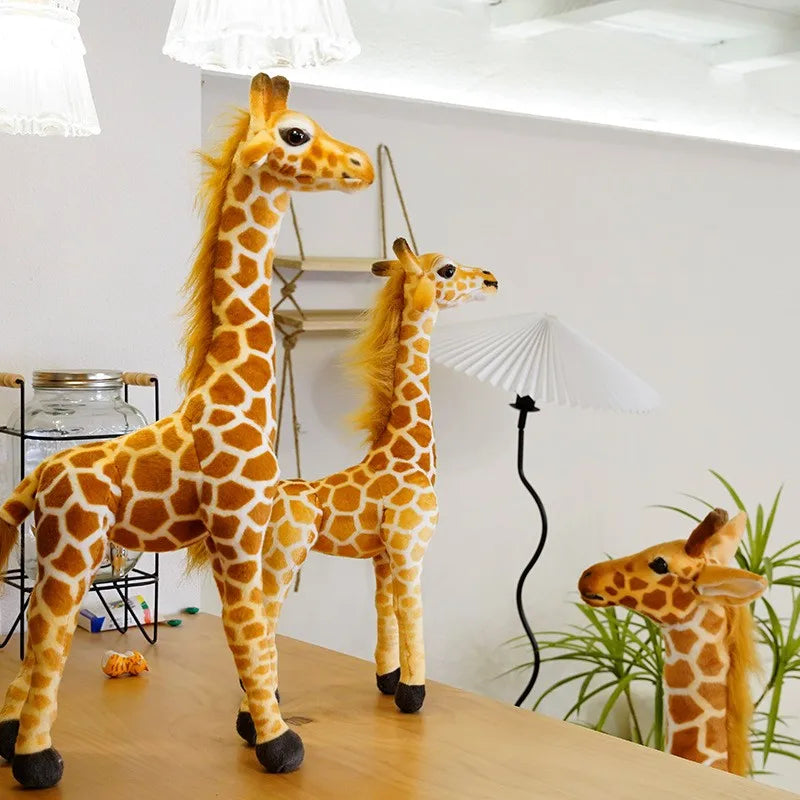 Giant Giraffe Plush Toy - Cute & Soft Stuffed Animal Doll for Kids