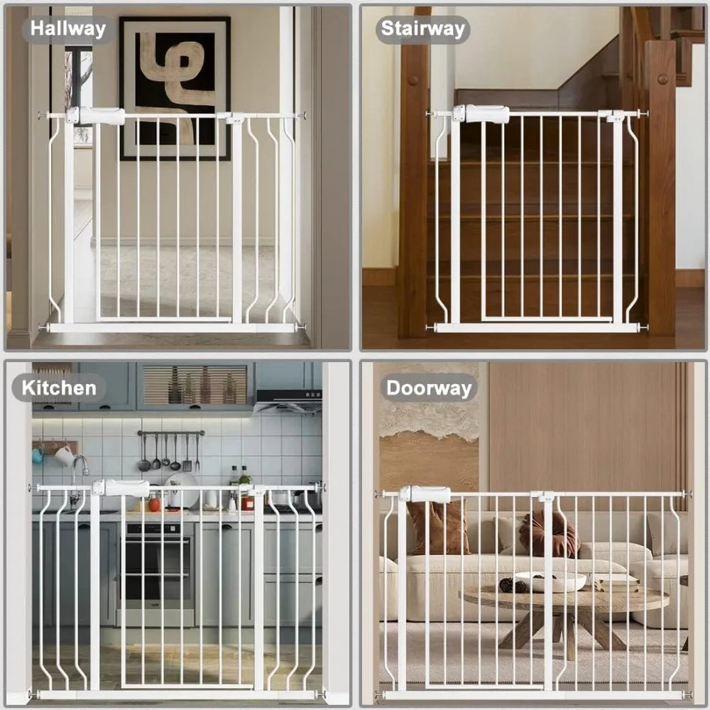 Extra Wide Auto-Close Baby Gate (57.5-62 Inch)